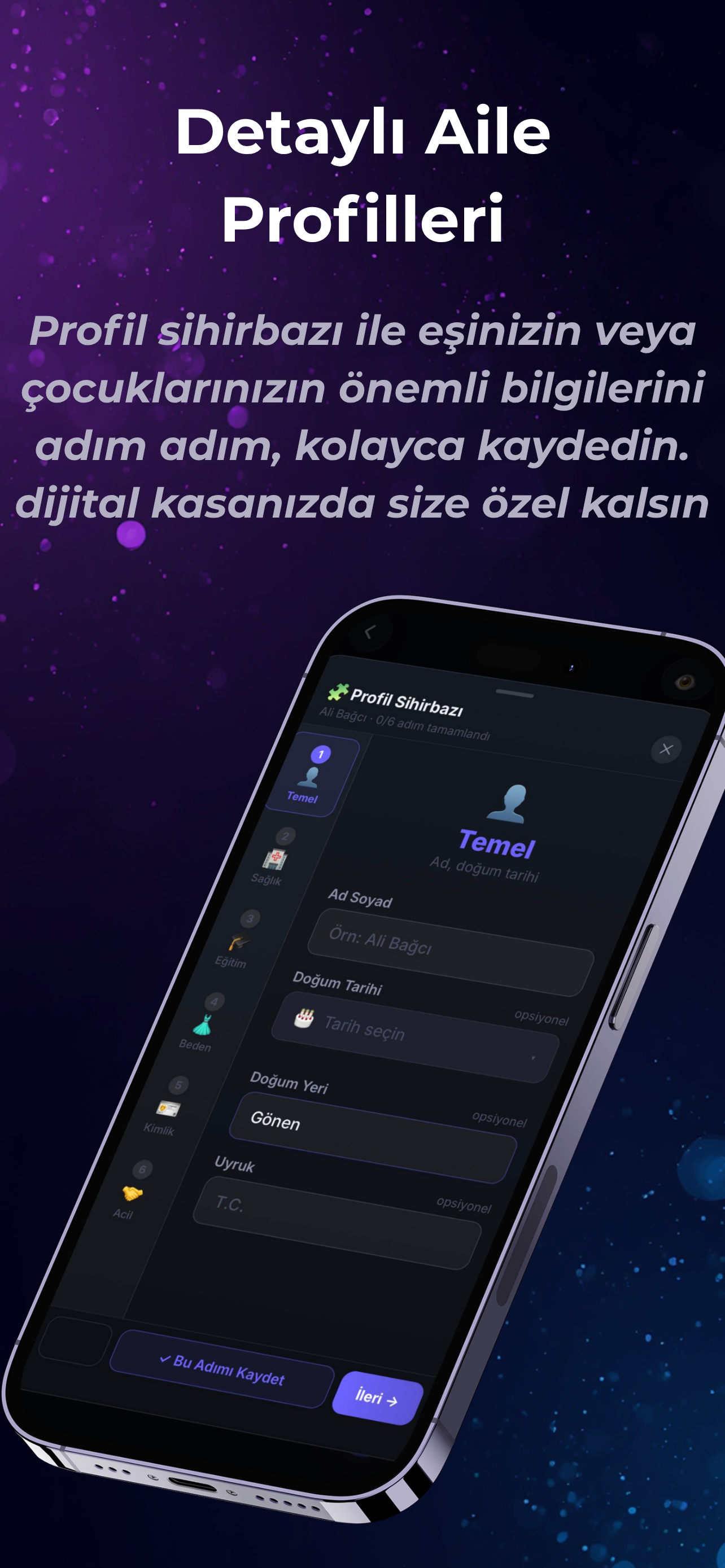 Detaylı Profiller